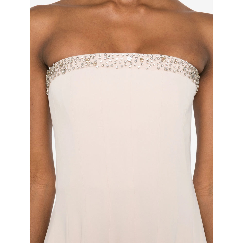 Soft Petal Beaded Gown