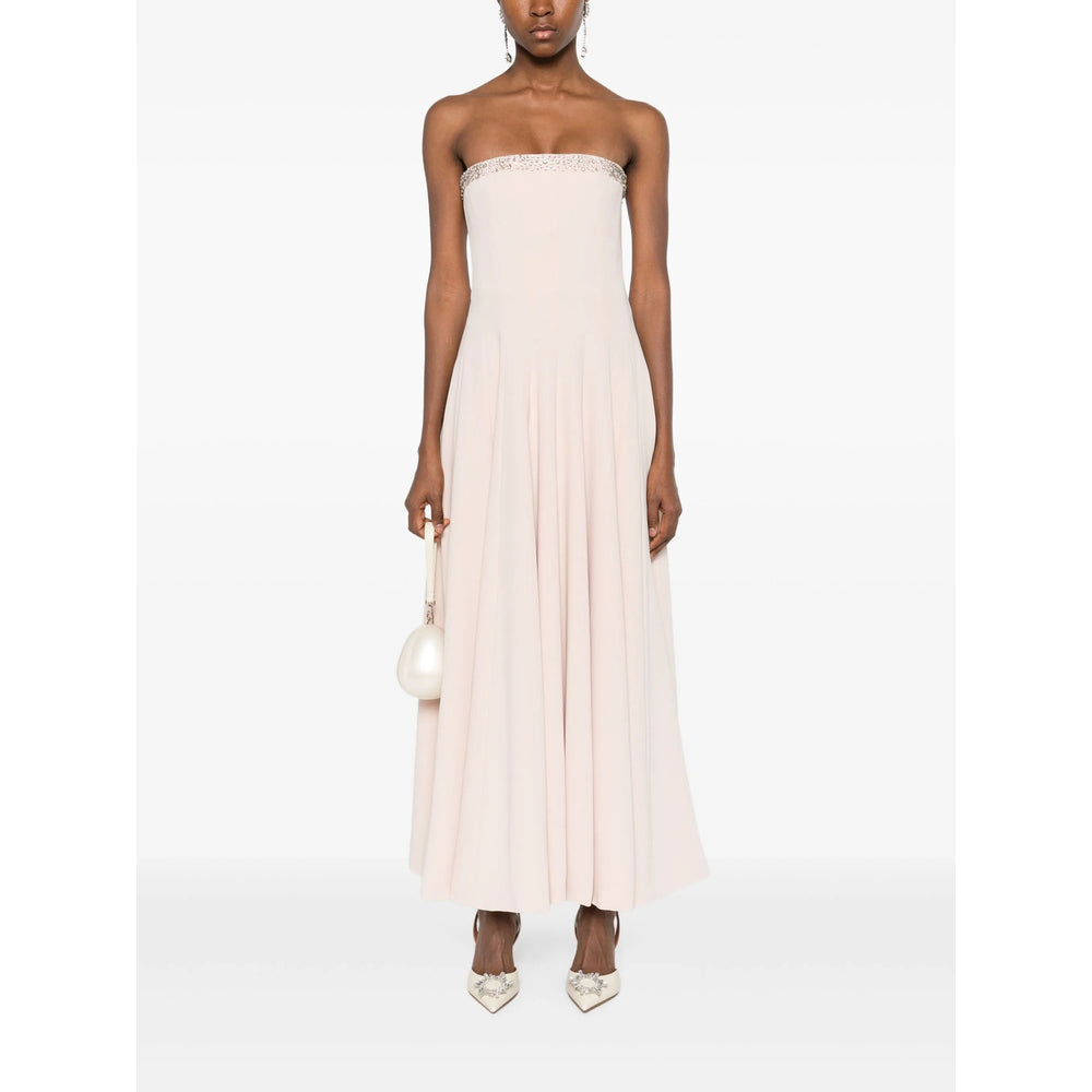 Soft Petal Beaded Gown