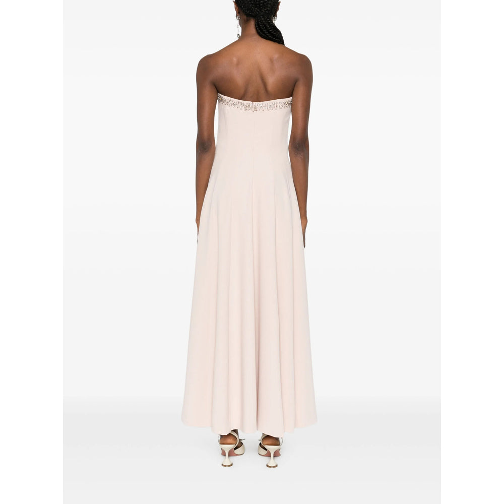 Soft Petal Beaded Gown