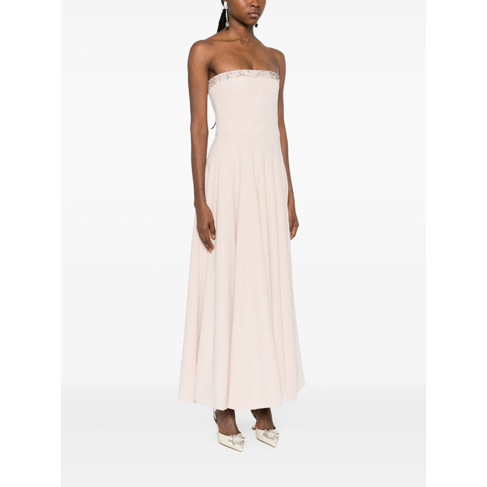 Soft Petal Beaded Gown