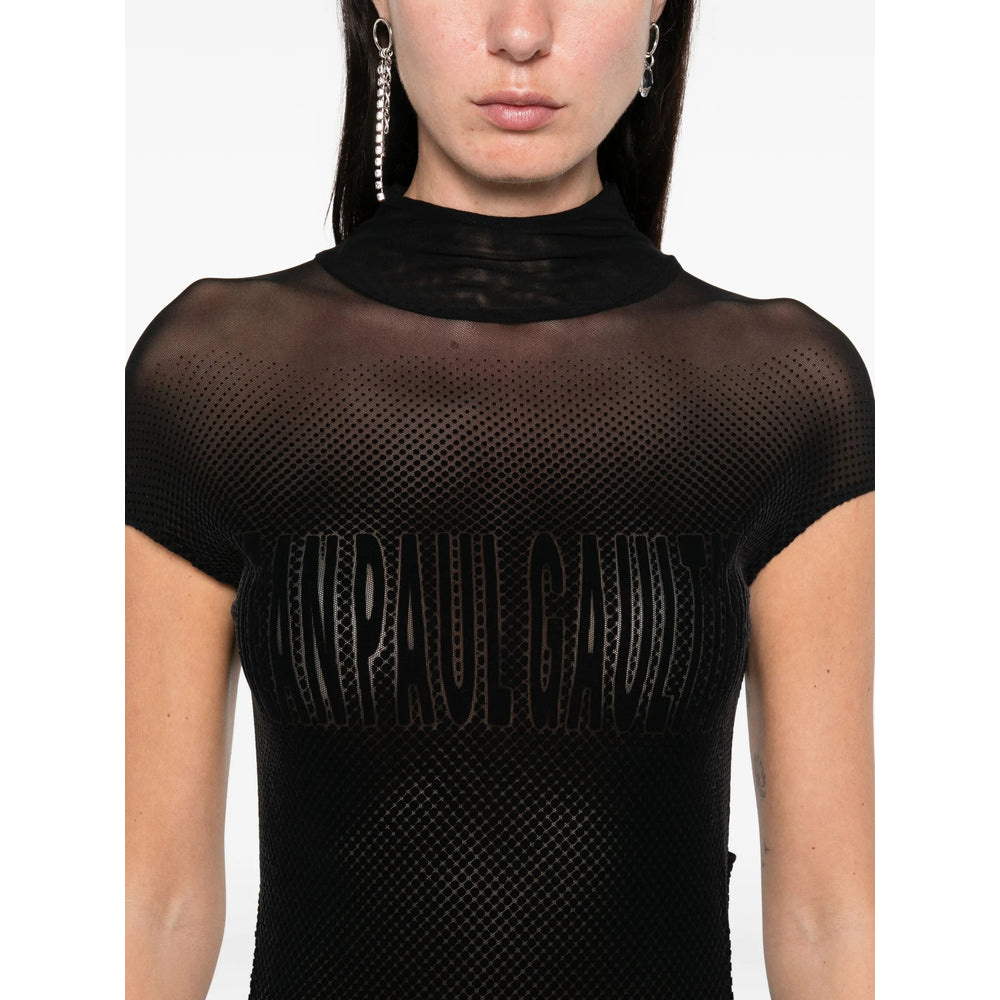 Sleek High-neck Dress