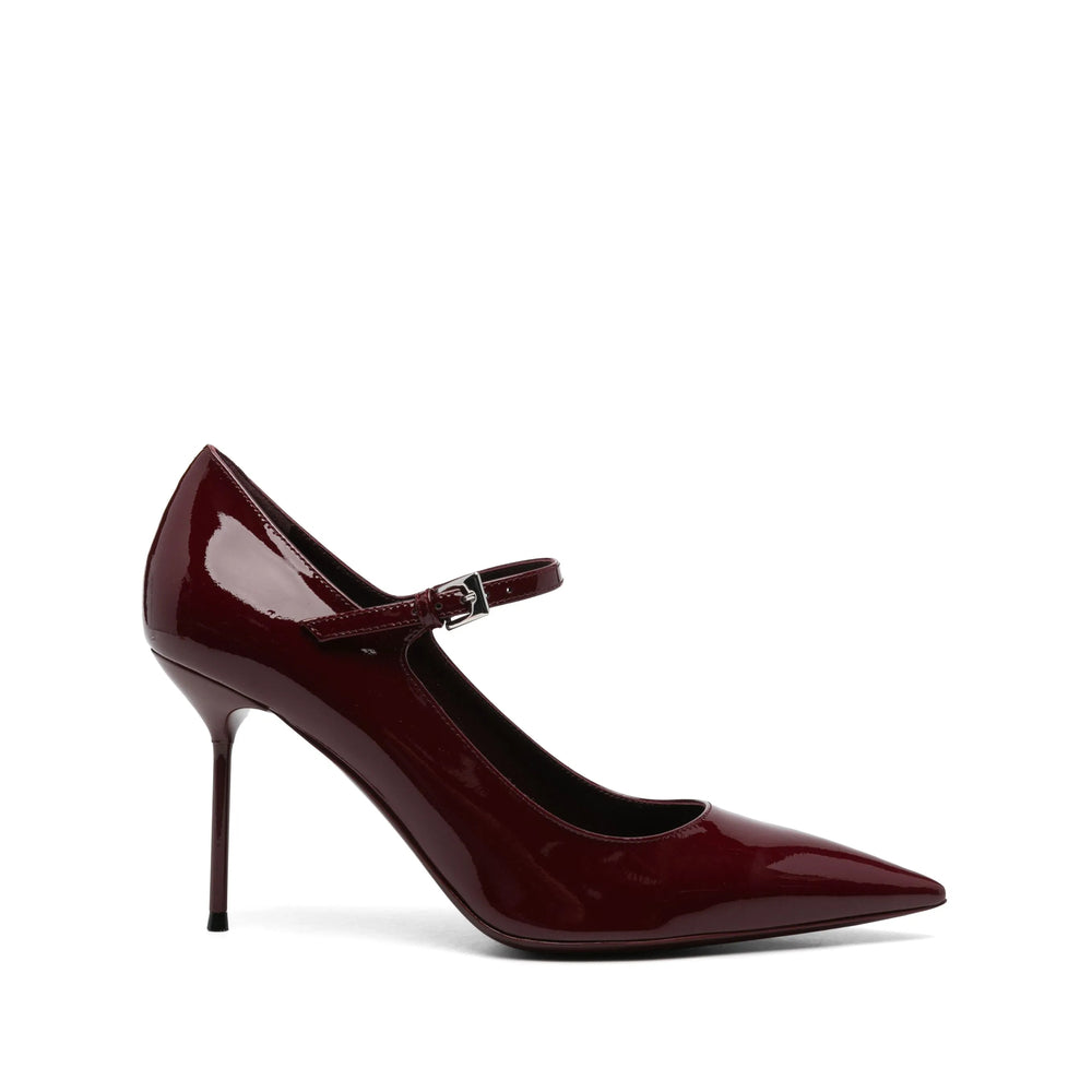 Pointed Toe Strap Heel