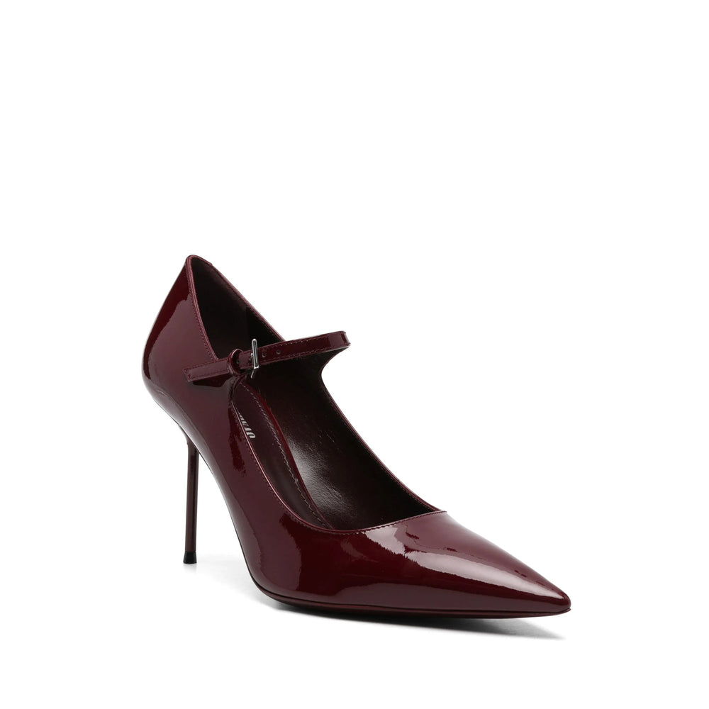 Pointed Toe Strap Heel
