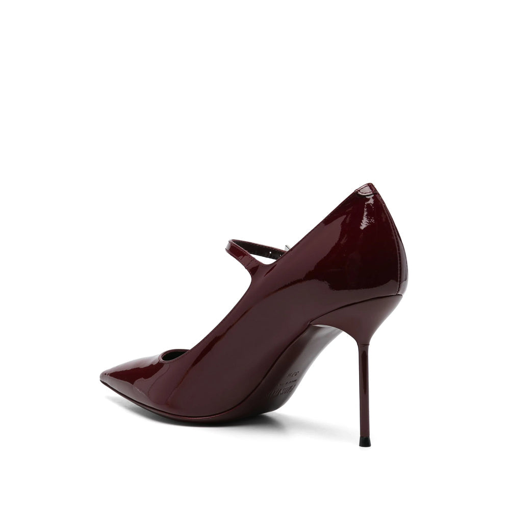 Pointed Toe Strap Heel