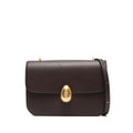 Leather Foldover Satchel