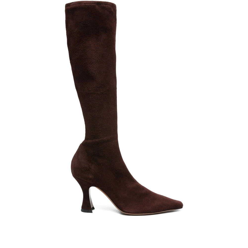 Dark Chocolate Suede Boot