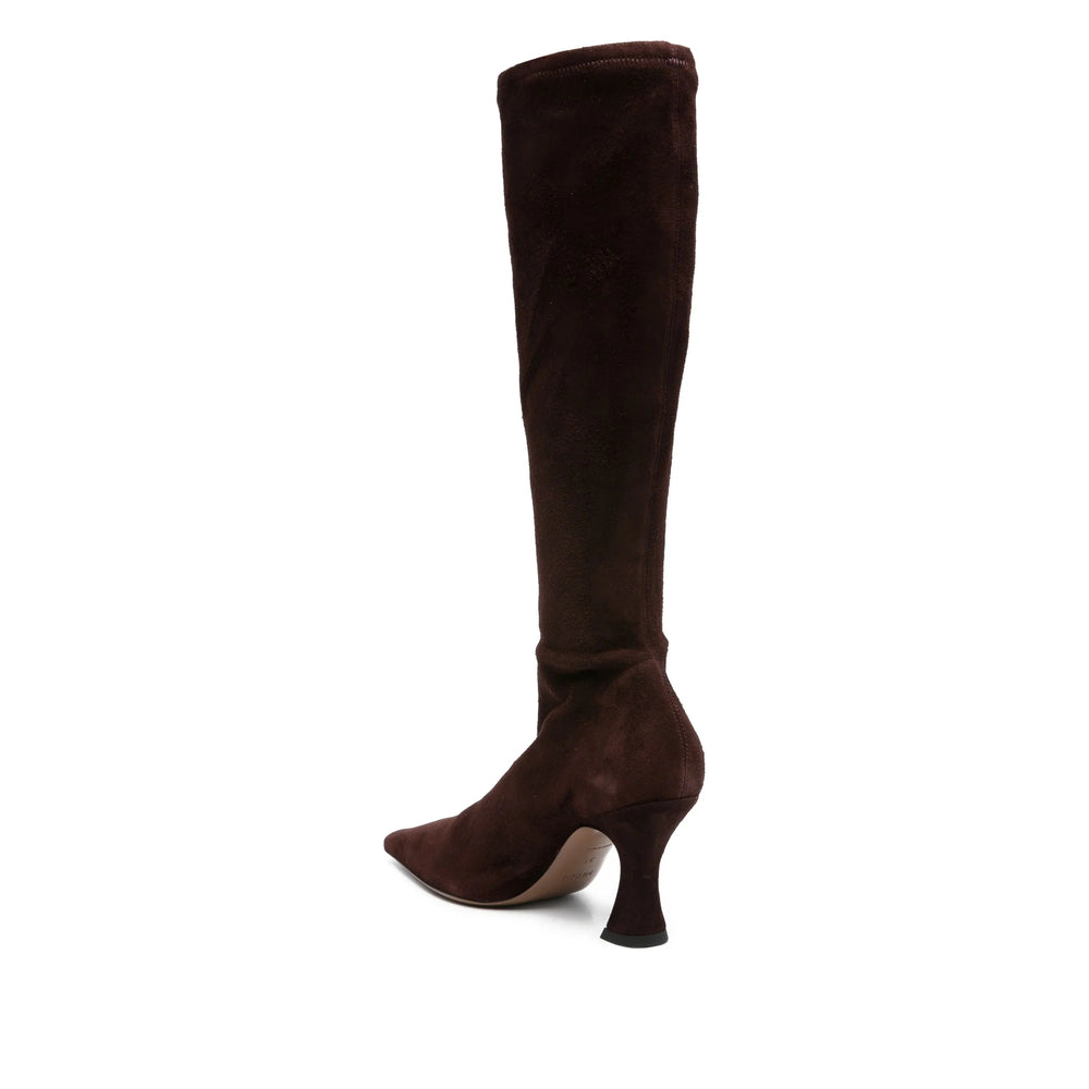 Dark Chocolate Suede Boot