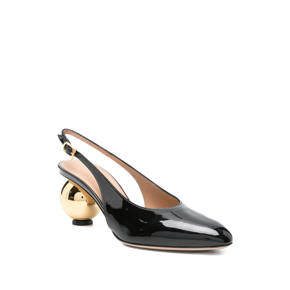 Patent Leather High Heel Shoe