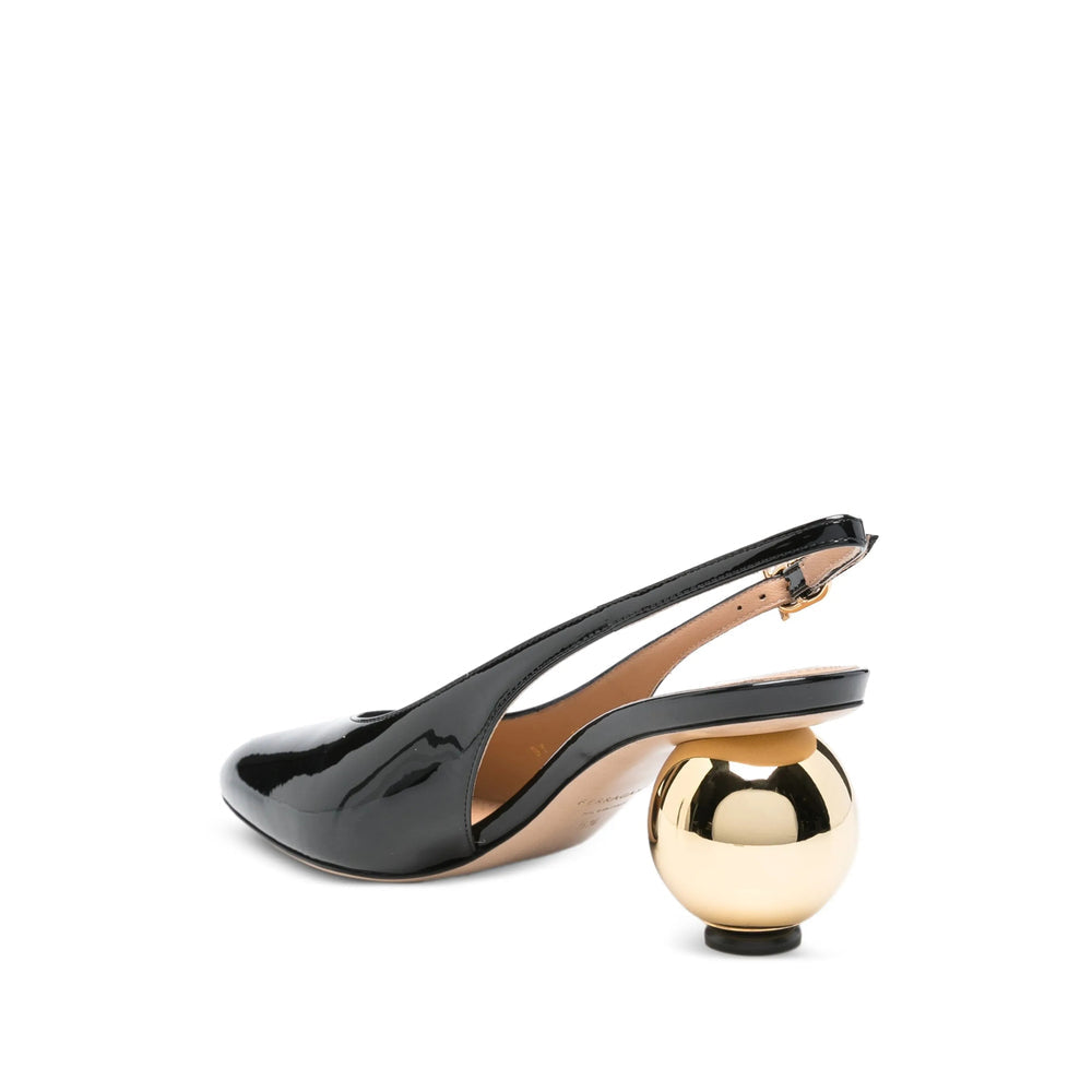 Patent Leather High Heel Shoe