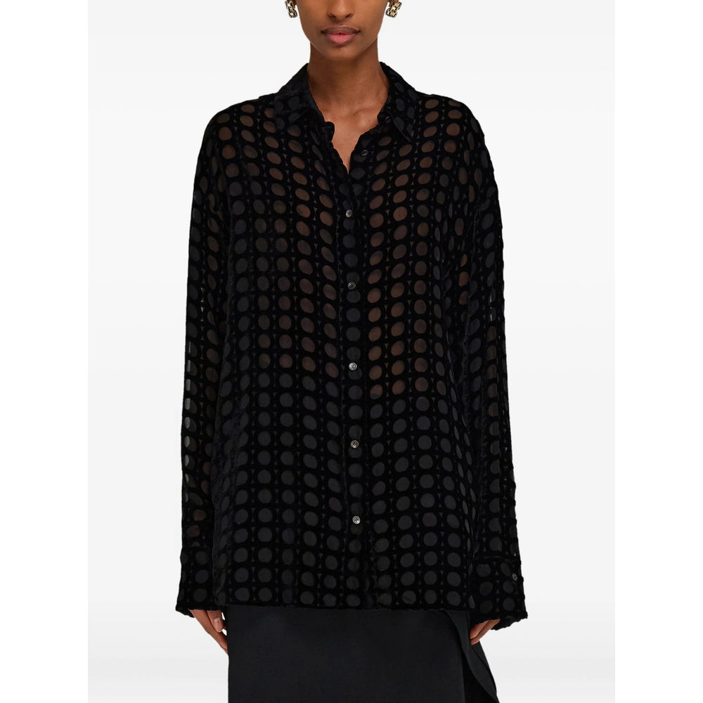 Silk Blend Classic Shirt