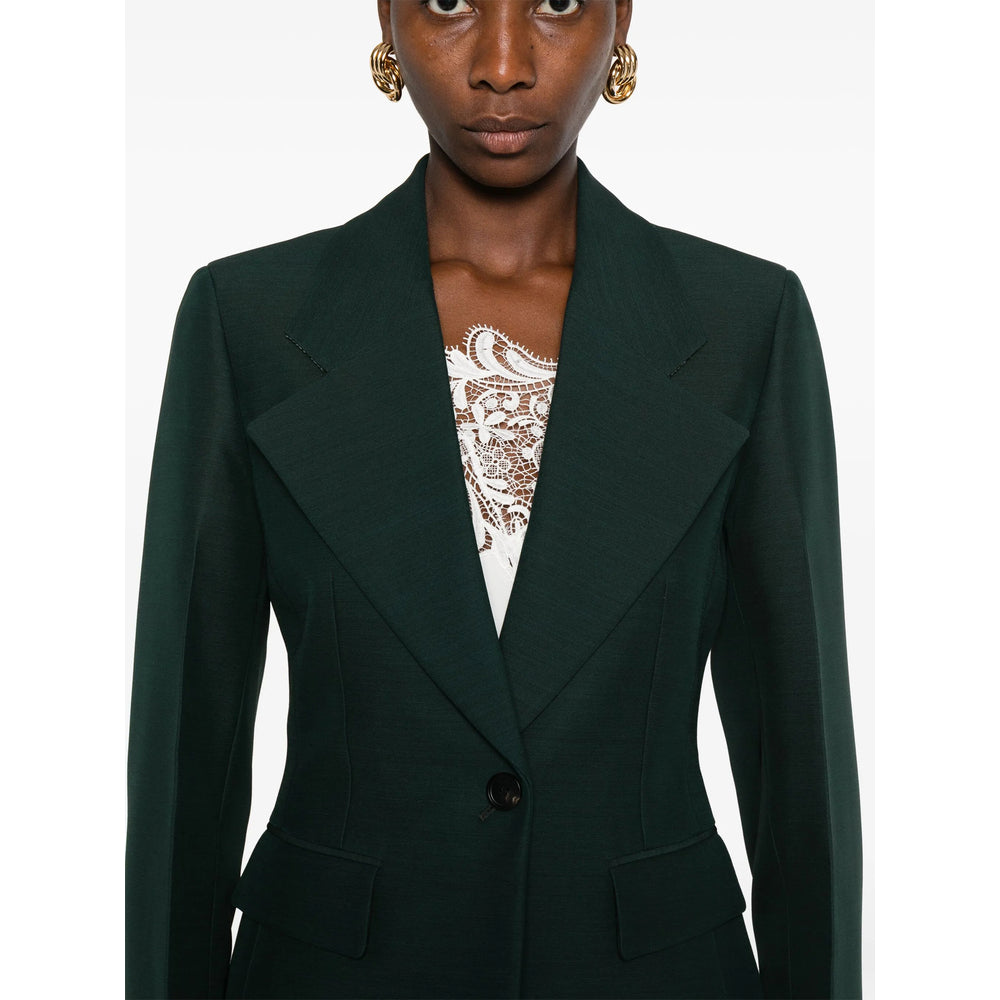 Moss Green Wool Jacket Shirt