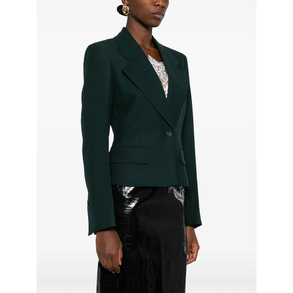 Moss Green Wool Jacket Shirt