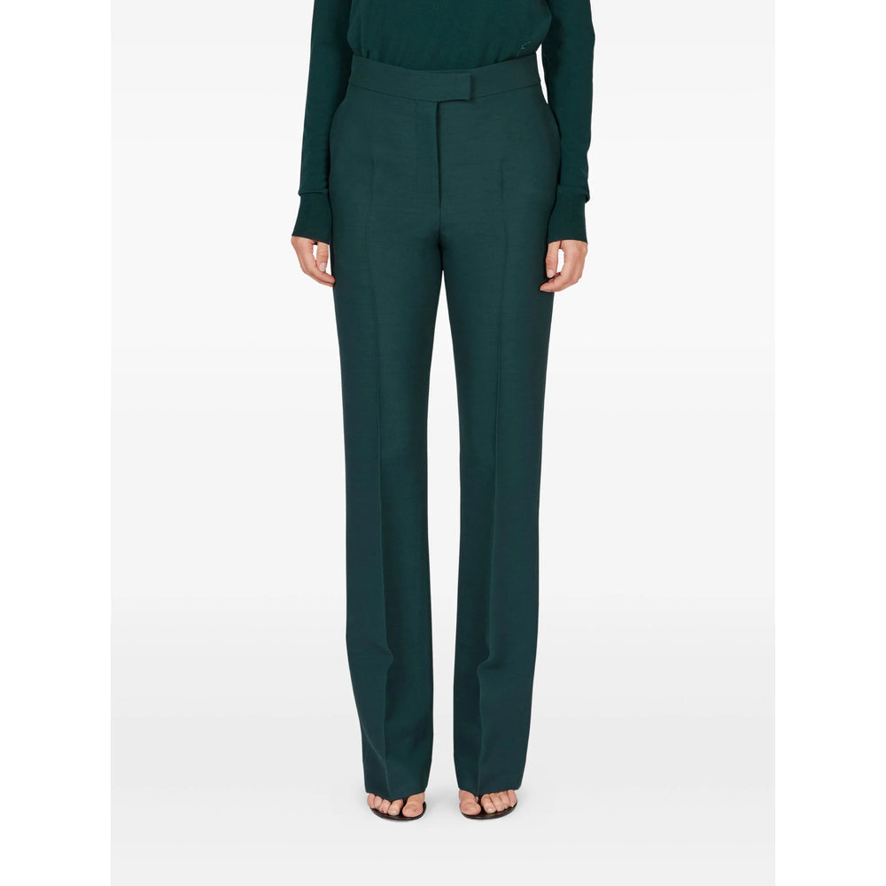 Tailored Green Wool Jacket