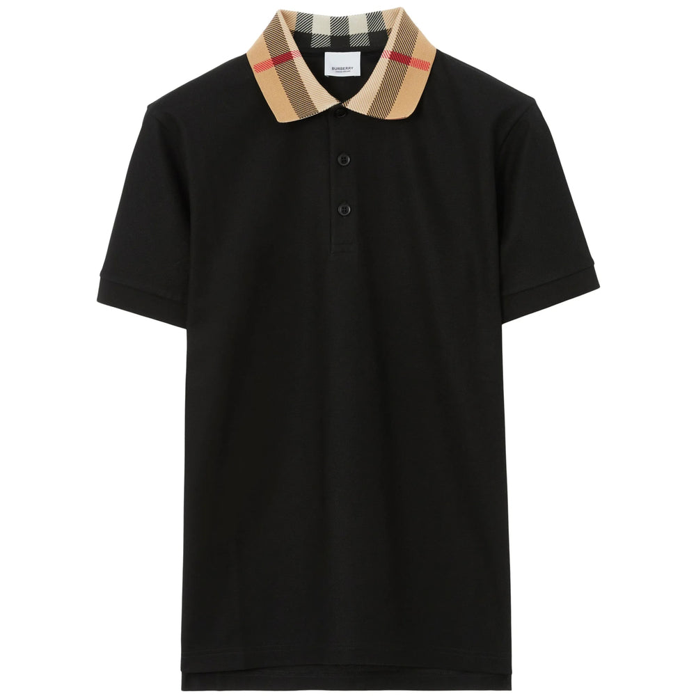 Classic Check Cotton Polo Shirt