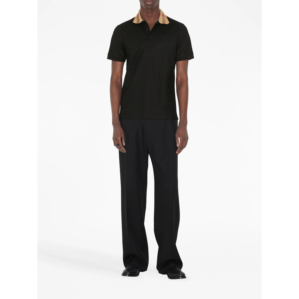 Classic Check Cotton Polo Shirt