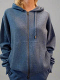 CT Plage Cotton Cashmere Zip-up