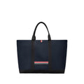 Navy Stripe Cotton Tote