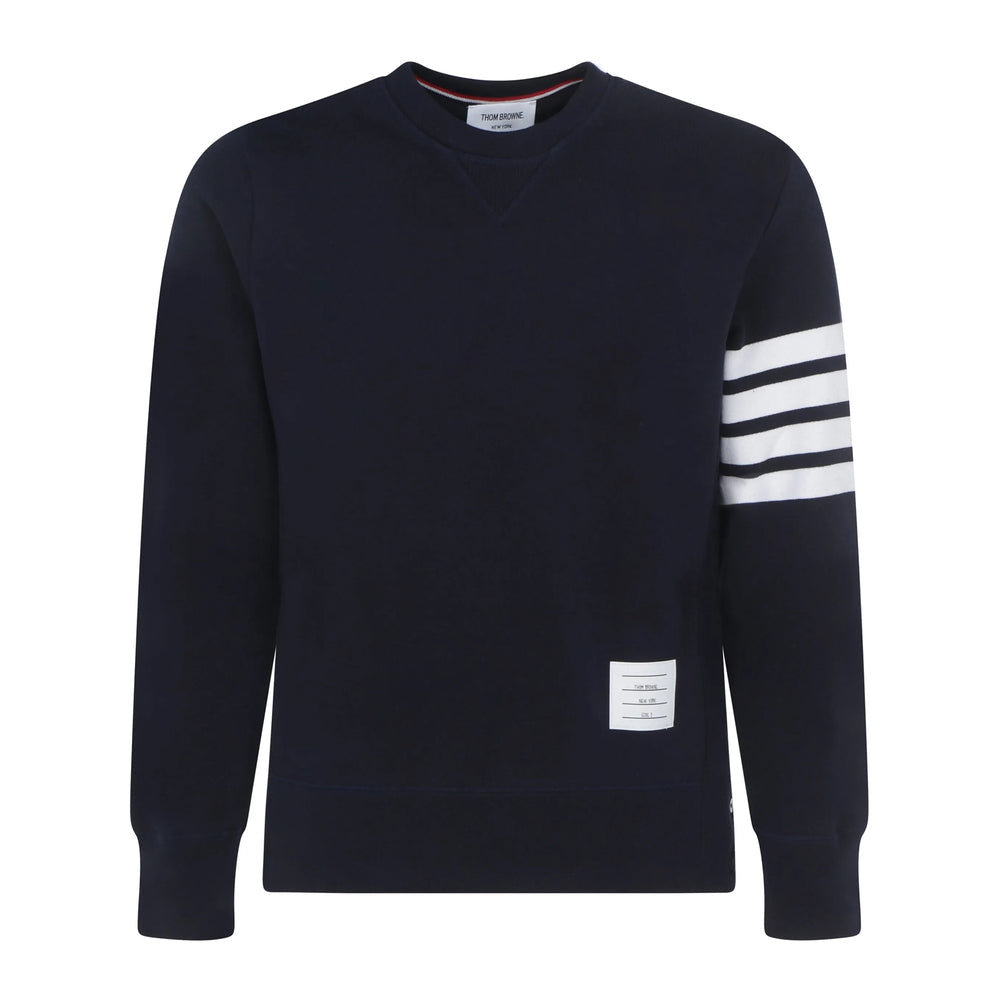 Navy V Insert Sweater