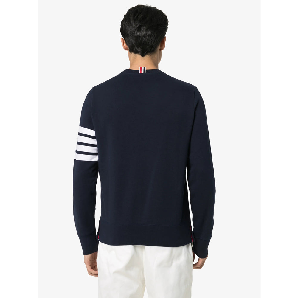 Navy V Insert Sweater