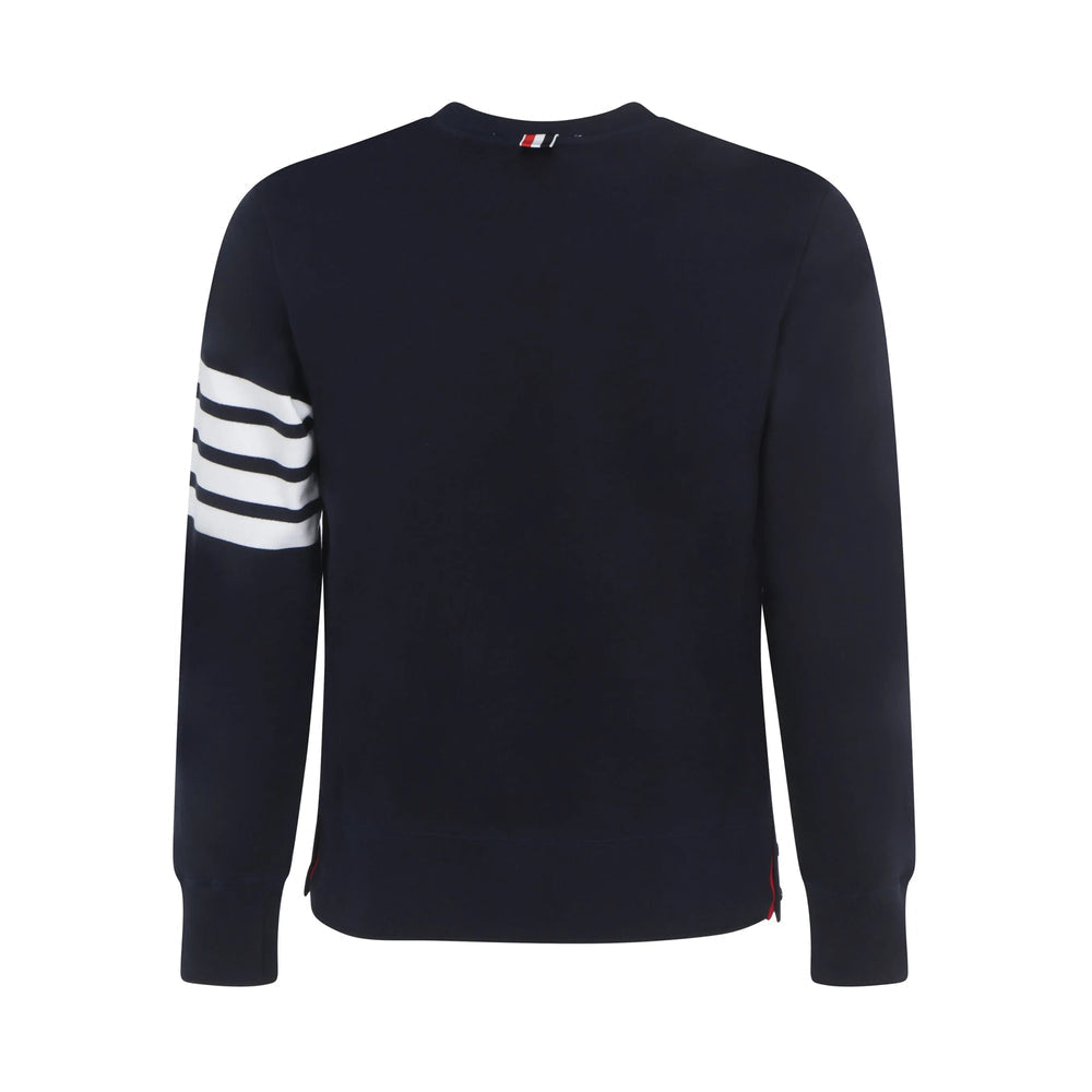 Navy V Insert Sweater