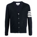 Navy Merino 4-bar Button Down