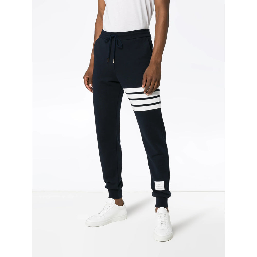 Navy Stripe Drawstring Pant