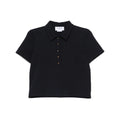 Classic Navy Four Bar Polo Shirt