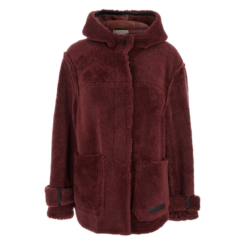 Rustic Sheepskin Hood