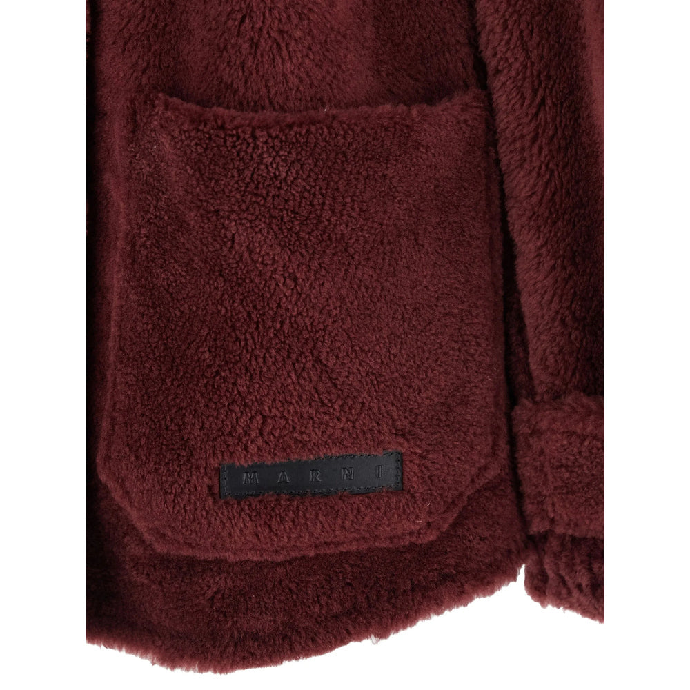 Rustic Sheepskin Hood