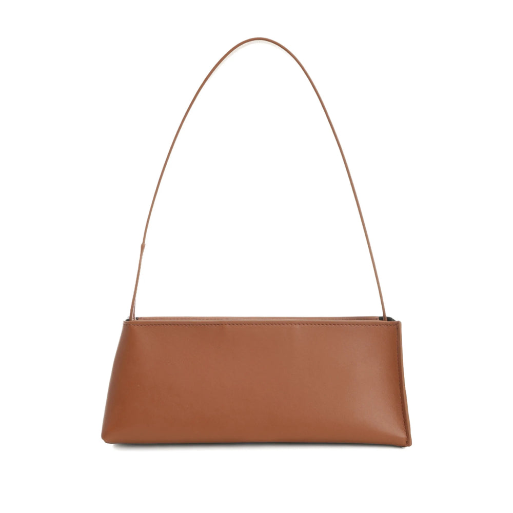 Rich Brown Leather Tote