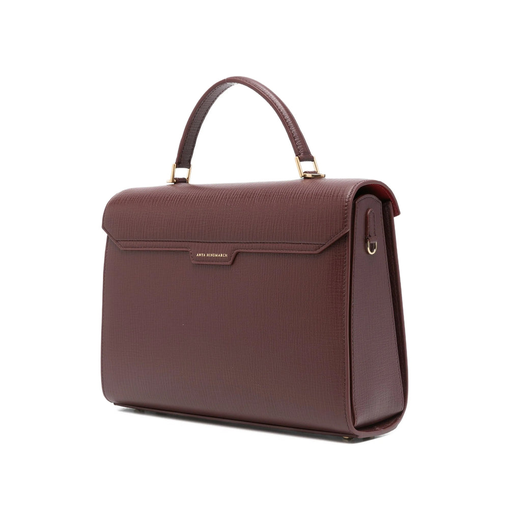 Gold-tone Single Handle Clutch