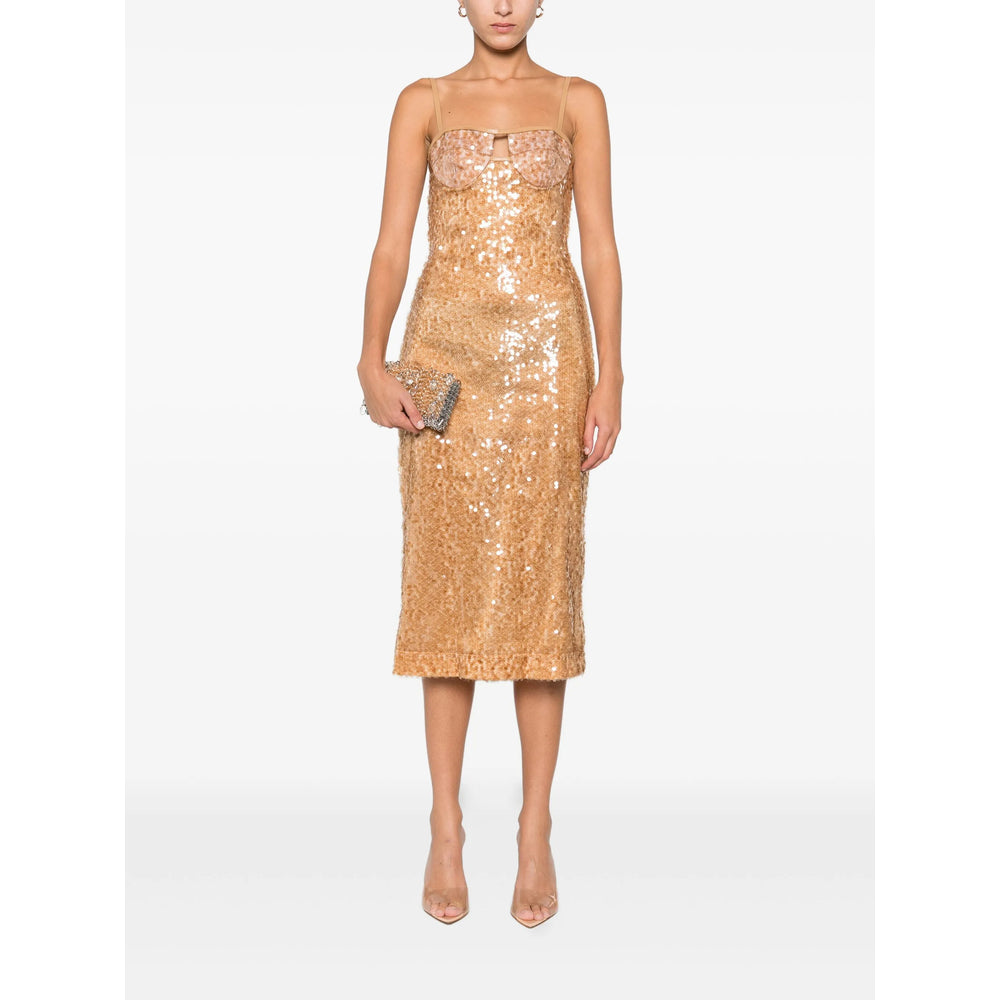 Chic Sequin Midi Dress