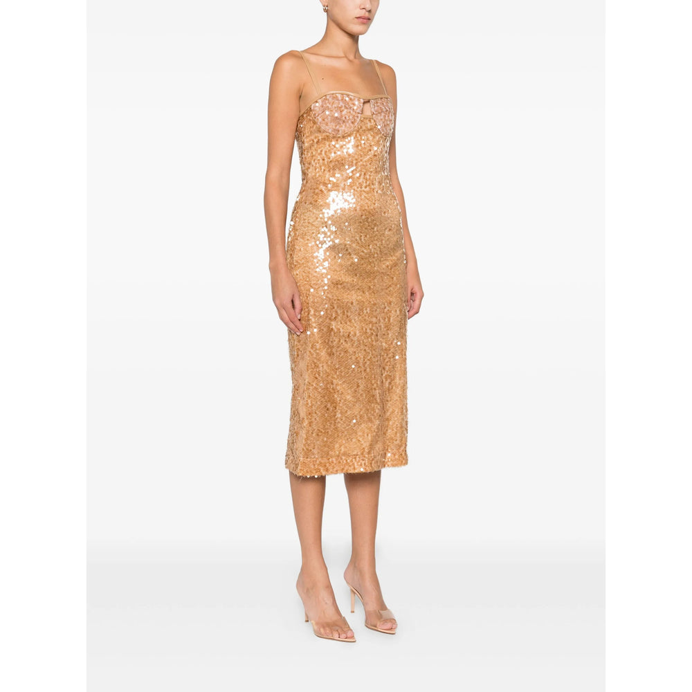Chic Sequin Midi Dress