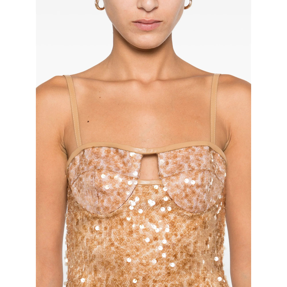 Chic Sequin Midi Dress