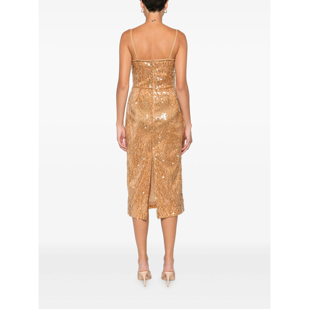 Chic Sequin Midi Dress