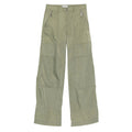 Green Pleated Polyamide Skirt