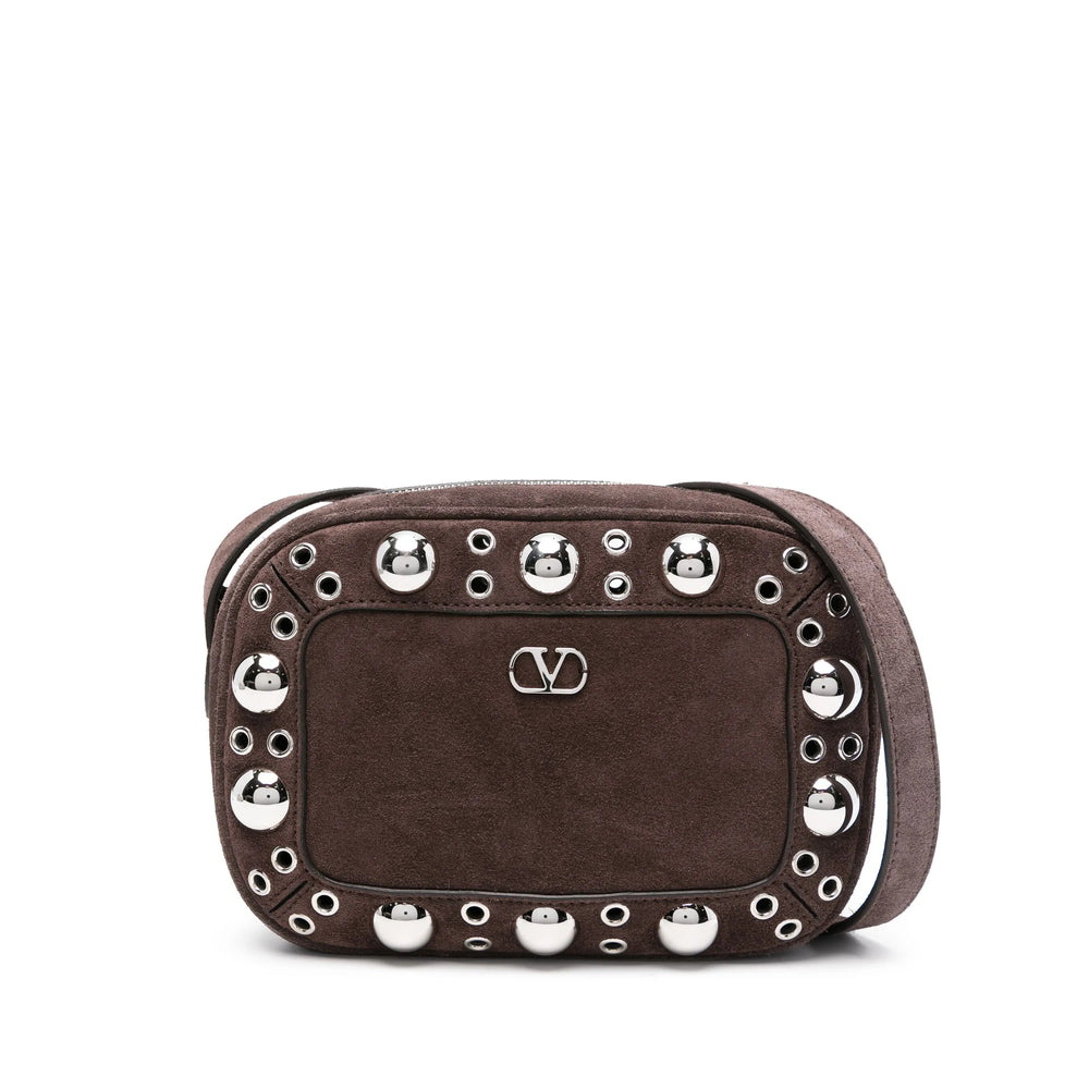 Warm Brown Suede Shoulder Bag