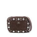 Warm Brown Suede Shoulder Bag