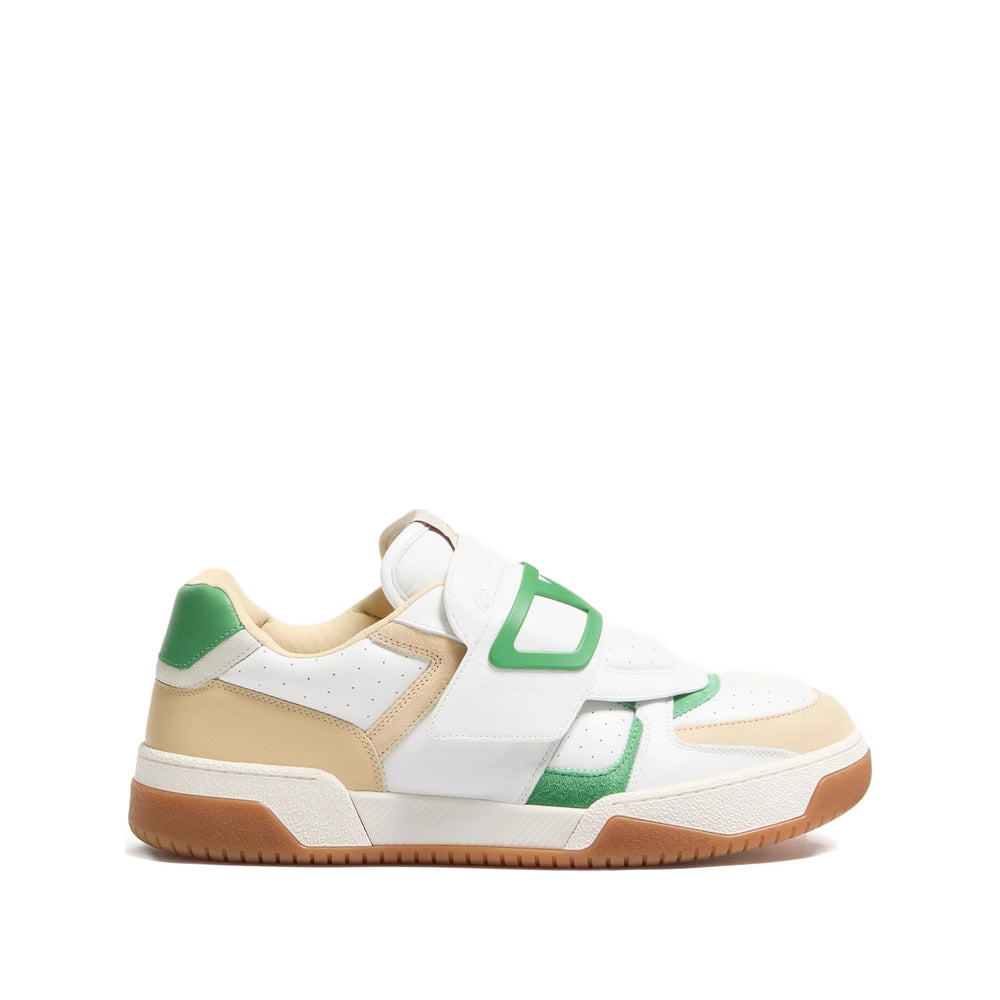 Crisp White Deboss Slip-on
