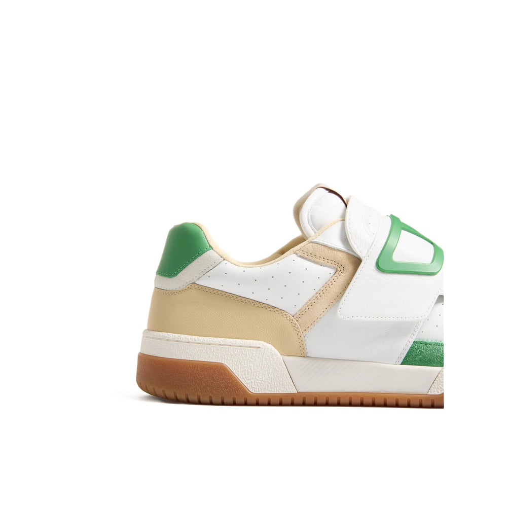 Crisp White Deboss Slip-on