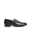 Black Kid Leather Slip-on Loafer