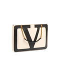 Vlogo Embossed Calf Leather Satchel