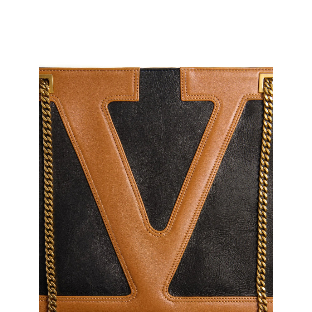 Calf Leather Chain Tote