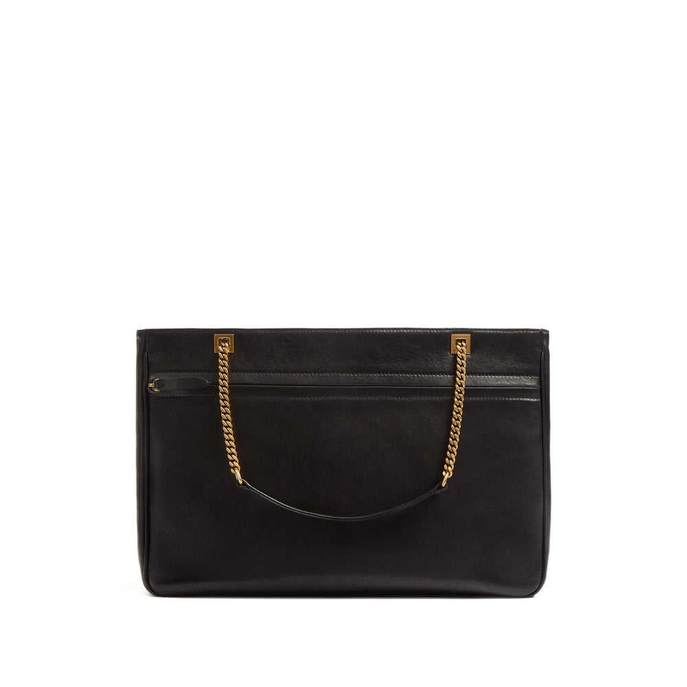 Calf Leather Chain Tote
