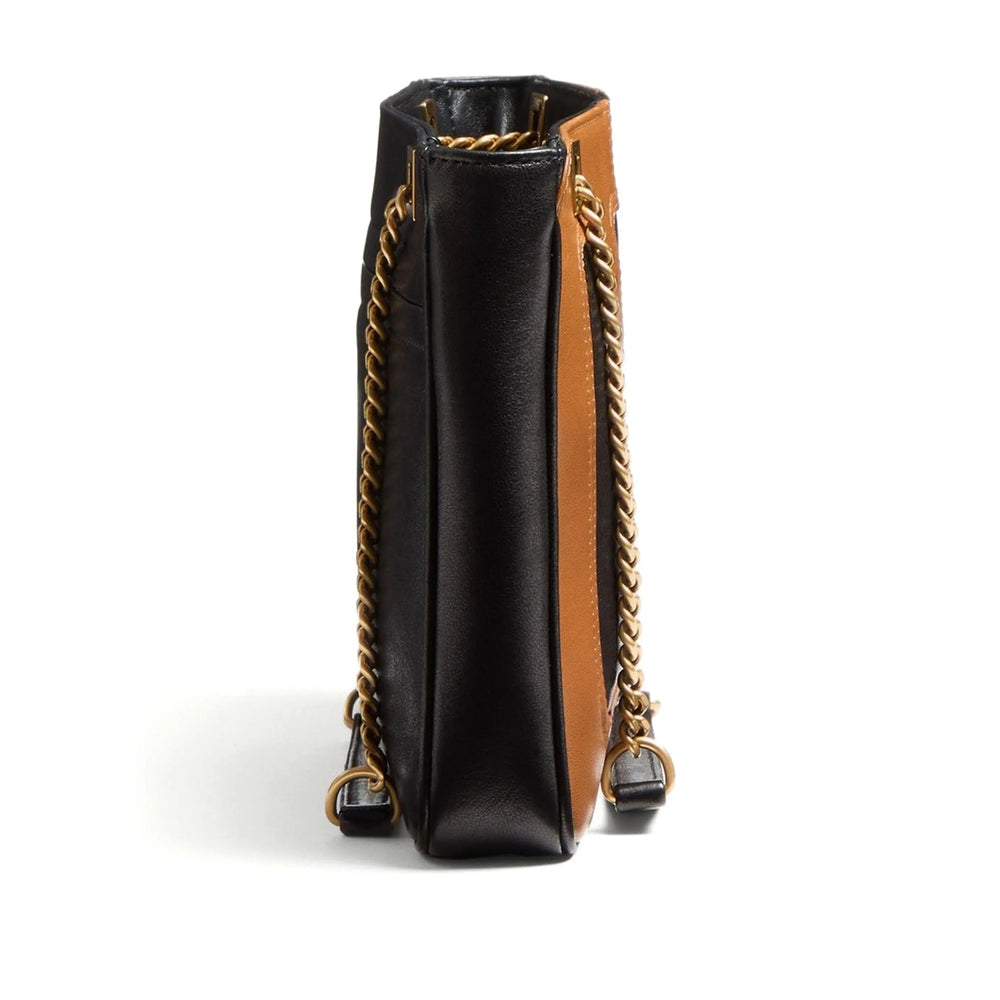 Rich Calf Leather Vlogo Tote