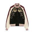 Black Embroidered Sleeve Jacket