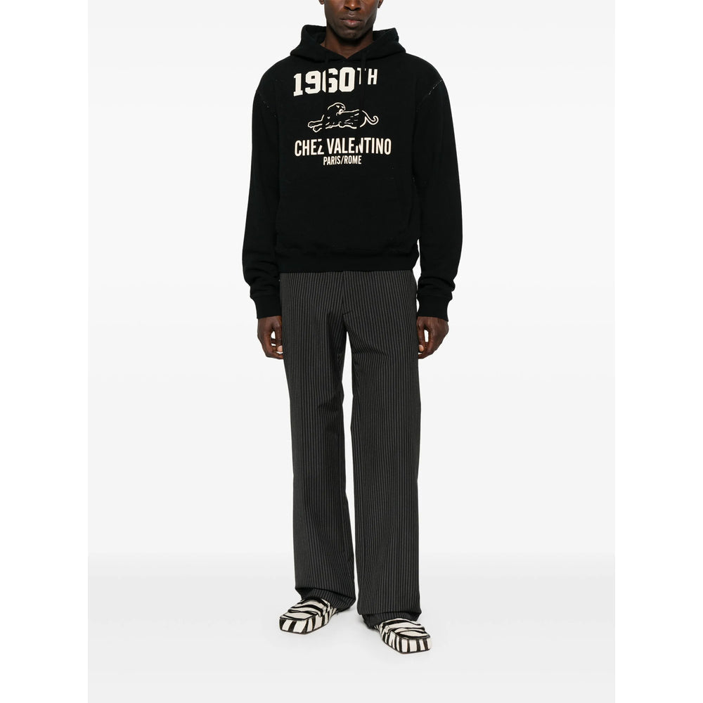 Bold Graphic Long Sleeve Hoodie