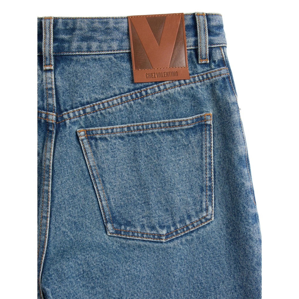 Dark Wash Slim Fit Jeans With Belt