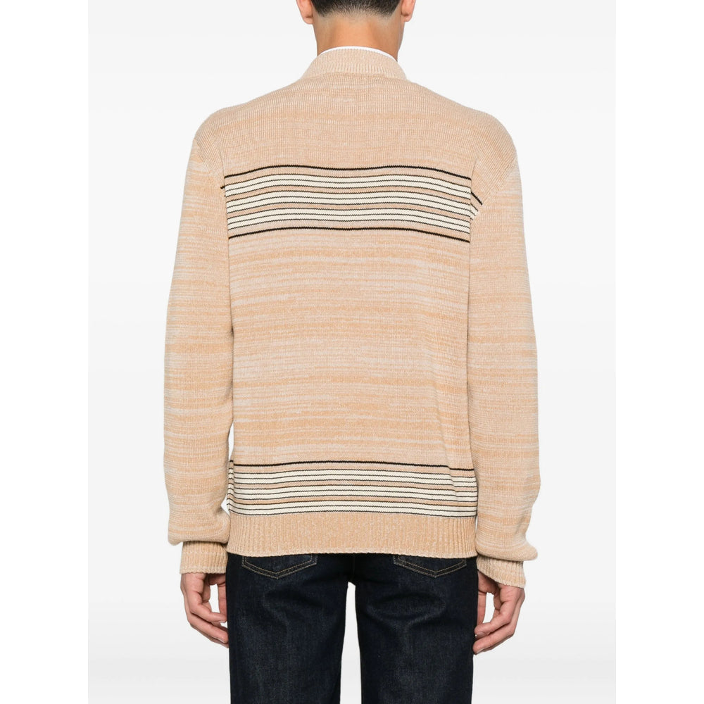 Beige Crewneck Pegasus Sweater
