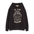 Slouch Fit Hoodie With Chest Patch
